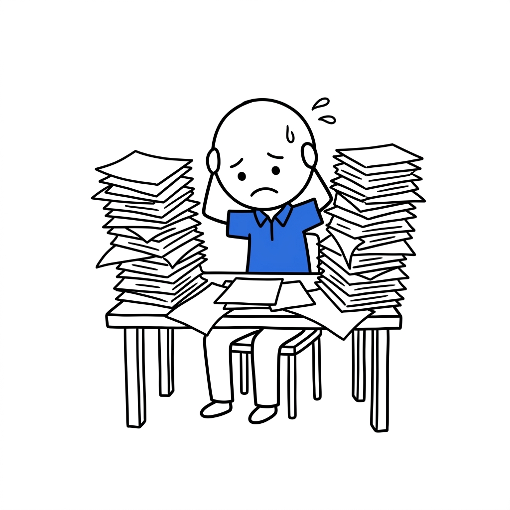 The Insider buried in paperwork