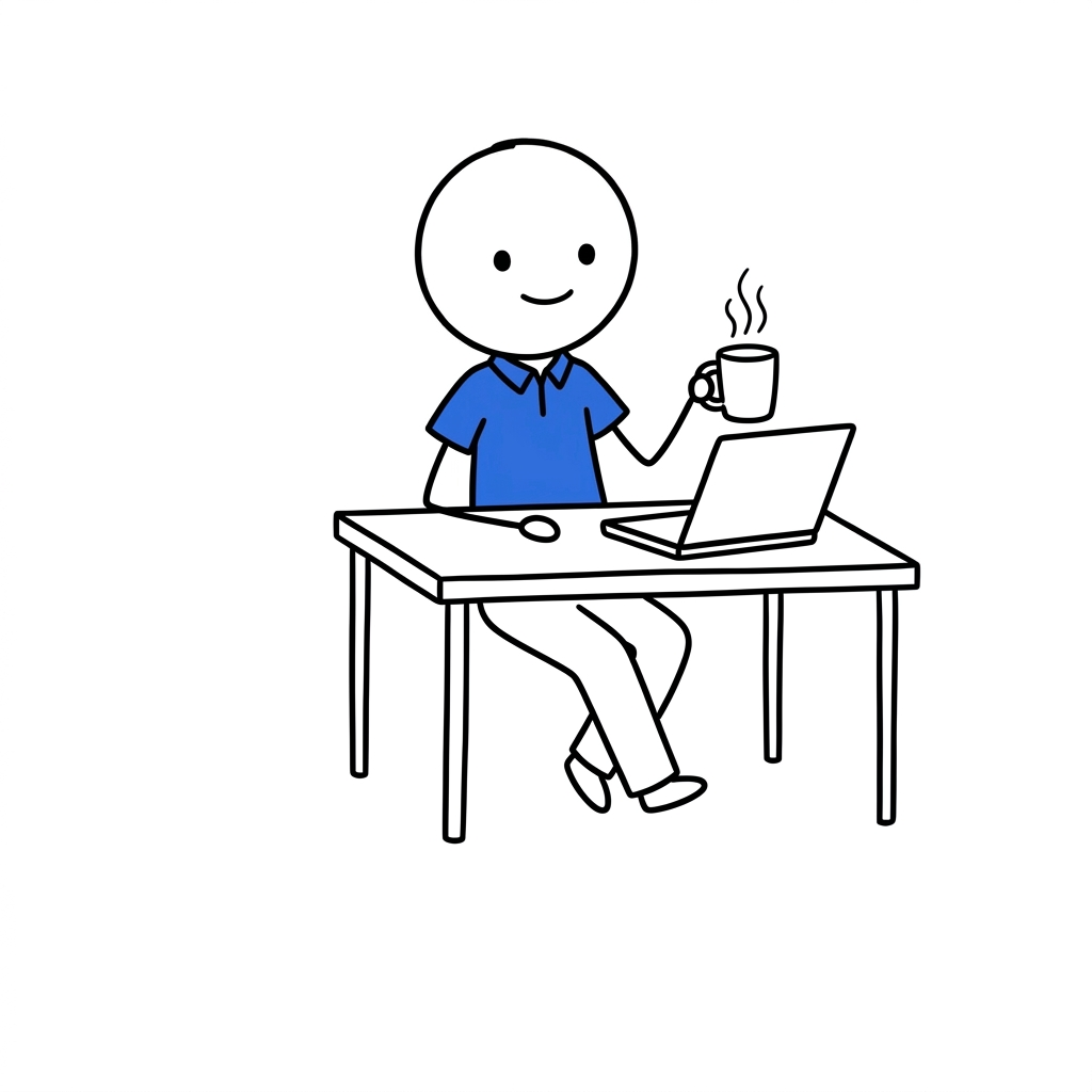 The Insider calm with coffee